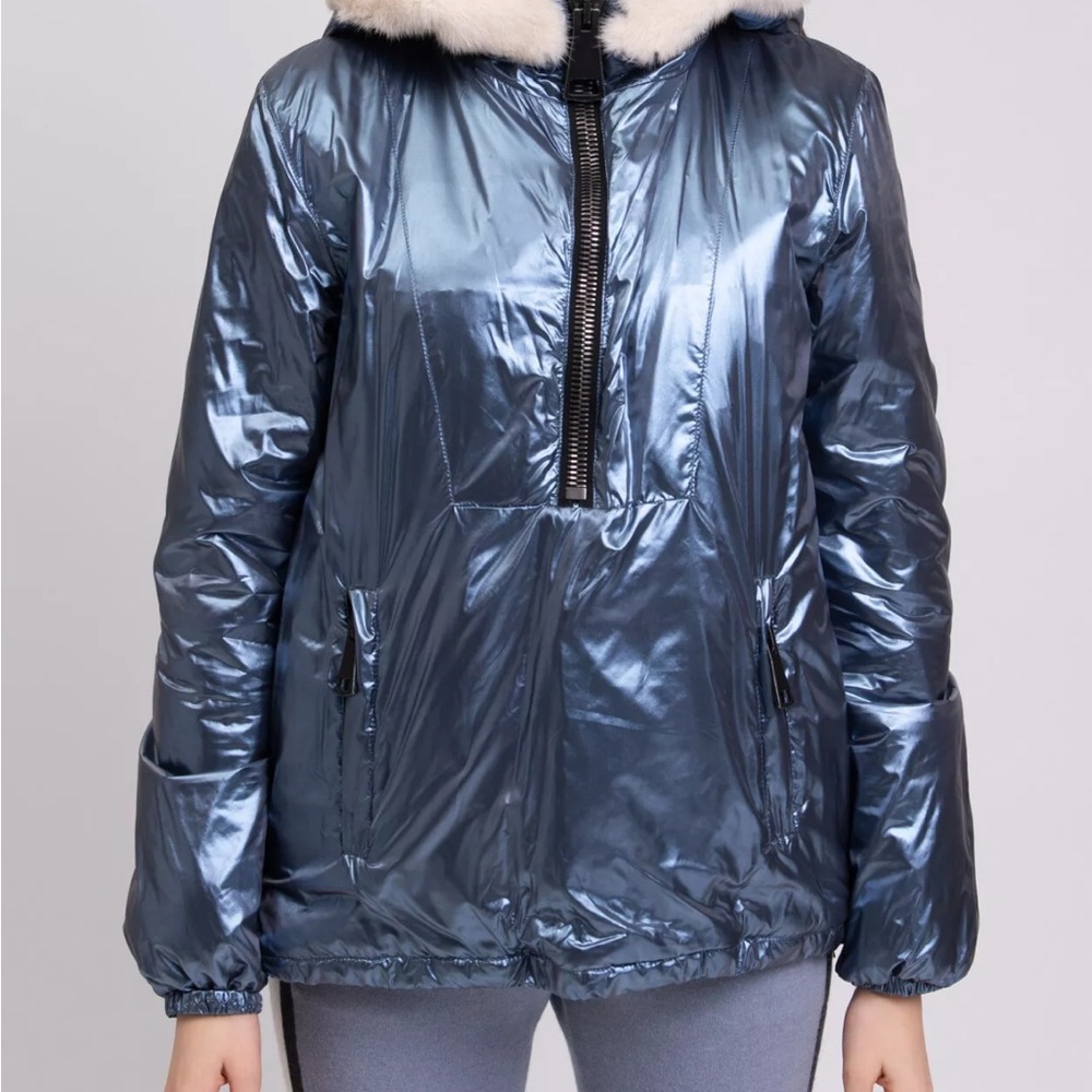RRP$5600 AUTHIER SKI Anorak
Jacket IT46 US10 M Genuine Mink Fur
Lining Pullower